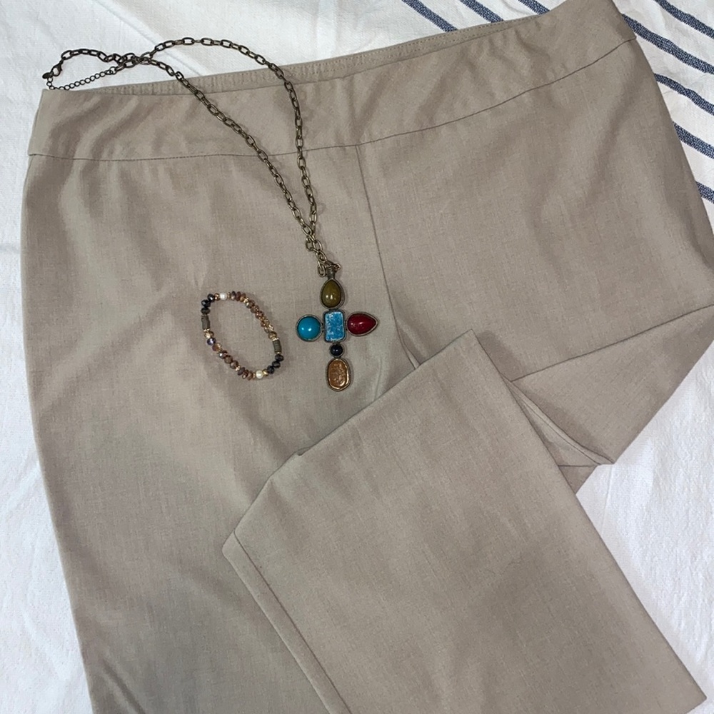Roz and ali pants linen color